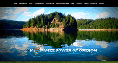 Desktop Screenshot of kokaneepoweroregon.com